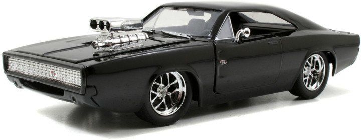 Машина металева Jada Форсаж Dodge Charger Street 1970 + фігурка Домініка Торетто 1:24 253205000