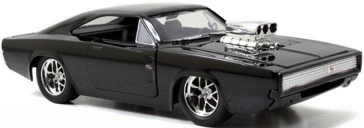 Машина металева Jada Форсаж Dodge Charger Street 1970 + фігурка Домініка Торетто 1:24 253205000