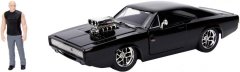 Машина металева Jada Форсаж Dodge Charger Street 1970 + фігурка Домініка Торетто 1:24 253205000