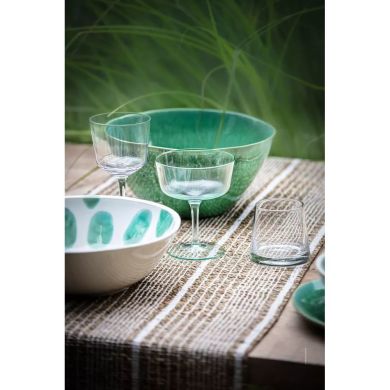 Міні-чаша POMAX TREILLE, кераміка, ⌀10, зелена, арт.38102-GRE-01, 10