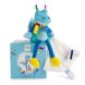 Мягкая игрушка Doudou Tropicool Крокодил с платком DC3286