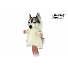 М'яка іграшка на руку Хаскі,
серія Puppet Hansa 8449