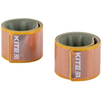 Набір браслетів світловідбиваючих, персикові Kite K23-108-2