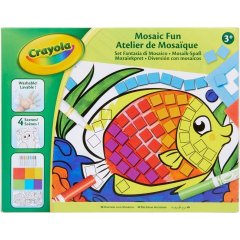 Набор для творчества Crayola Веселая мозаика 256274.006