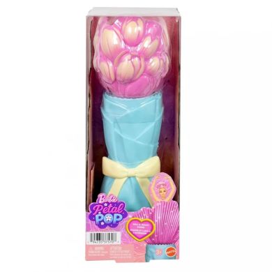 Набір-сюрприз з лялькою Barbie Petal Pop Рожевий тюльпан JMF57