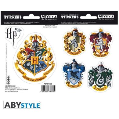 Наклейки HARRY POTTER Hogwarts Houses (Гарри Поттер) ABYDCO411