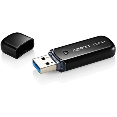 Накопичувач Apacer 64GB USB 3.2 Type-A AH355 Чорний AP64GAH355B-1