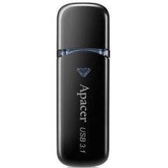 Накопичувач Apacer 64GB USB 3.2 Type-A AH355 Чорний AP64GAH355B-1