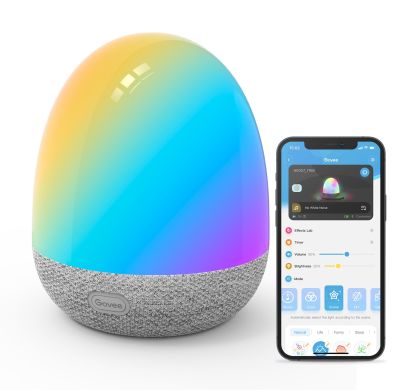 Настільний світильник розумний Govee H6057 Night Light, RGBIC, WI-FI/Bluetooth, білий H6057301