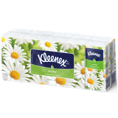 Носові хусточки Kleenex Aroma Ромашка 1 штука 5901478905260 5901478905260