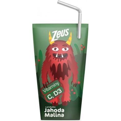 Полунично-малинновий напій Jahoda Malina 200 мл, Zeus 8586009850119
