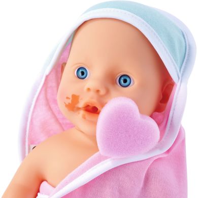Пупс New Born Baby Купання з функцією зміни кольору, аксес., 30 см, 3+ Simba 5030006