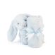 Пустушка Jellycat (Джеллі кет) Bashful Зайчик блакитна SOB444B, Блакитний