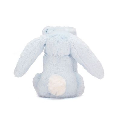 Пустушка Jellycat (Джеллі кет) Bashful Зайчик блакитна SOB444B, Блакитний