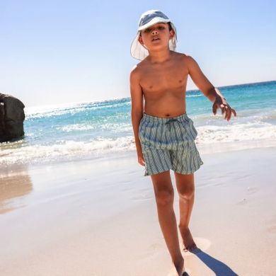 Шапка-солнцезащита Resort Полоски 0-12 months Swim Essentials 2024SE1375