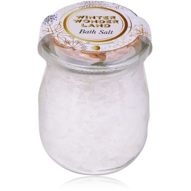 Сіль для ванн WINTER MAGIC 125 г у склянці, 3 кольори/аромати: кокос/ваніль/кокос і ваніль ACCENTRA 5058496 4015953702396