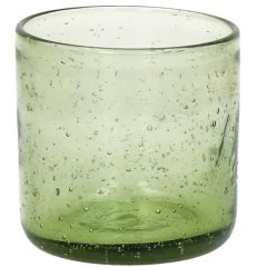 Склянка 300 мл, скло 8&times;8,2 см, оливковий VICO POMAX 39030-OLI-05