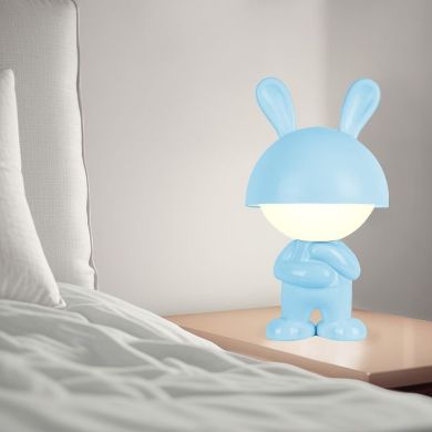 Світильник-нічник LED з акумулятором Dreamy Bunny, блакитний Kite K25-315-1-3