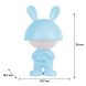 Світильник-нічник LED з акумулятором Dreamy Bunny, блакитний Kite K25-315-1-3