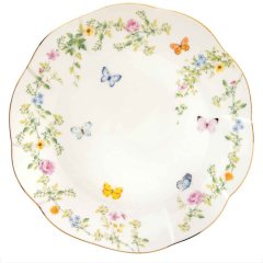 Тарілка з порцеляни &Oslash;27см DANCING BUTTERFLIES POZZI MILANO 3120DANB, 27