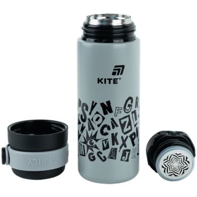 Термос, 500 мл, серый Kite K25-1222-2