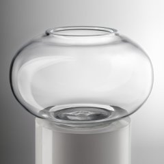 Ваза Pandora висота 18 см Clear IVV 8507.1, 18