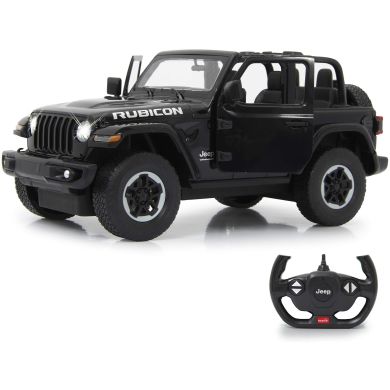 Автомобиль на радиоуправлении, д-ри/отв. Jeep Wrangler JL 1:14 черный 2,4 ГГц A Jamara 405180