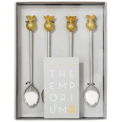 Чайні ложки з ручкою ананас 4 шт Talking Tables EMP-TEASPOON-PINE