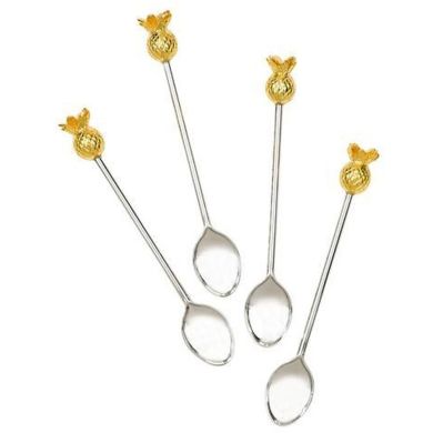 Чайні ложки з ручкою ананас 4 шт Talking Tables EMP-TEASPOON-PINE