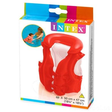 Дитячий надувний жилет Intex серія &laquo;Школа плавання&raquo;, 3-6 років, 58671