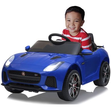 Електромобіль Jaguar F-Type SVR, блакитний, 12В Jamara 460518