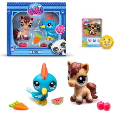 Ігровий набір LITTLEST PET SHOP ФЕРМЕРСЬКА ФІЄСТА (2 фігурки, аксес.) 529
