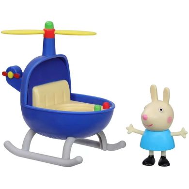 Ігровий набір Peppa ГВИНТОКРИЛ РЕБЕККИ (гвинтокрил, фігурка Ребекки) F2742