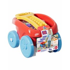 Ігровий візок для збирання кубиків Mega Bloks JFR30