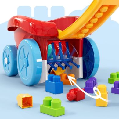 Ігровий візок для збирання кубиків Mega Bloks JFR30