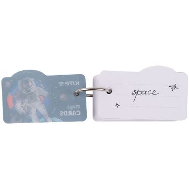 Картки для запису іноземних слів, 80 аркушів, Space K21-358-1