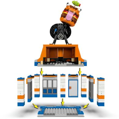 Конструктор Durrr Burger ресторан LEGO Fortnite 77076