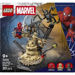 Конструктор LEGO Super Heroes Marvel Легендарна битва: Людина-павук vs. Піщана людина 76334