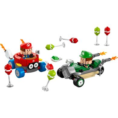 Конструктор Mario Kart Baby Mario vs. Baby Luigi LEGO Super Mario 72034
