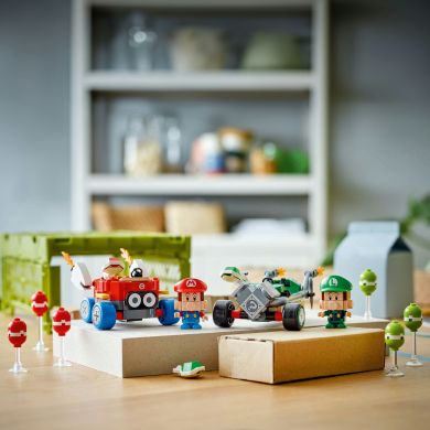 Конструктор Mario Kart Baby Mario vs. Baby Luigi LEGO Super Mario 72034