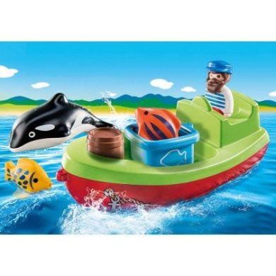 Конструктор Playmobil Рибак з човном 70183