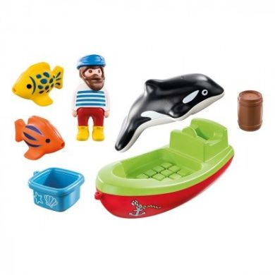 Конструктор Playmobil Рибак з човном 70183