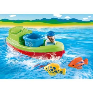 Конструктор Playmobil Рибак з човном 70183