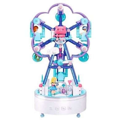 Конструктор SLUBAN M38-B1170 Music Box: Музыкальная карусель Аттракцион, 620 деталей