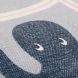 Круглий килимок Nattiot Little Deep Blue 120 см 1047450403
