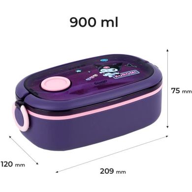 Ланчбокс 900 мл, HK HK25-1180, Фиолетовый