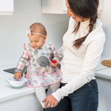 Мисочка з присоскою та ложечкою Бірюзовий 300 мл BabyOno 1063/04, Бірюзовий