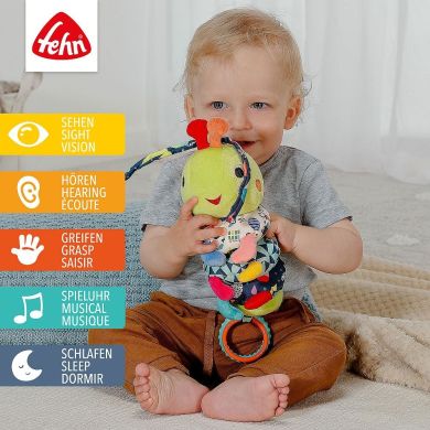 Музыкальная гусеница 24 cm Fehn 55122
