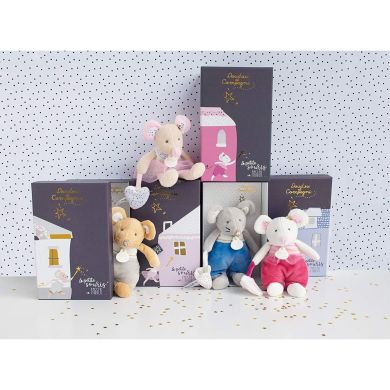 Мягкая игрушка Doudou Passer Мышонок Булу DC3509