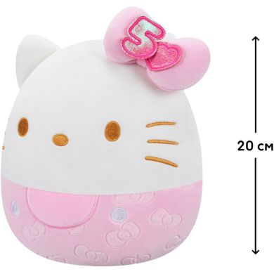 Мягкая игрушка SQUISHMALLOWS ХЕЛОУ КОТЕ В РОЖЕВОМ (20 см) SQSN00497